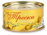 Икра трески «Авача» пробойная соленая, 130 г