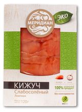 Кижуч «Меридиан» слабосоленый ломтики, 120 г