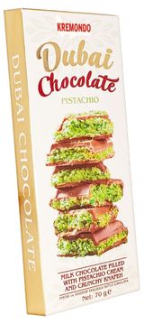 Шоколад Kremondo Dubai Chocolate Дубайский, 70 г
