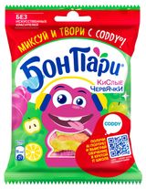 Мармелад жевательный «Бон Пари» кислые червячки, 75 г