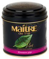Чай зеленый Maitre de The Женьшень Улун частично ферментированный листовой, 150 г