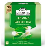 Чай зеленый Ahmad Tea с жасмином в пакетиках, 100х2 г