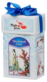 Чай зеленый Plum Snow Молочный улун листовой Китай, 100 г