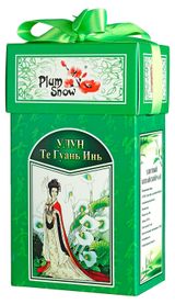 Чай зеленый Plum Snow Улун Те Гуань Ин листовой Китай, 100 г