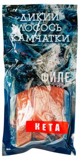 Кета замороженная «Дикий Лосось Камчатки» филе-кусок, 500 г