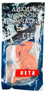 Кета замороженная «Дикий Лосось Камчатки» стейк, 500 г
