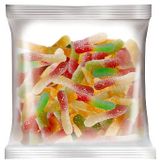 Мармелад жевательный KDV KrutFrut в форме забавных змеек в посыпке с легкой кислинкой, вес