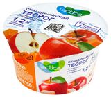 Творог скандинавский мягкий ложковый Lactica с печеным яблоко и карамелью 1,2%, 150 г