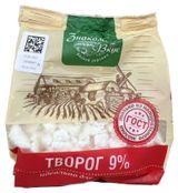 Творог рассыпчатый «Знакомый вкус» ГОСТ 9% БЗМЖ, 300 г