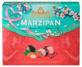 Конфеты GRONDARD Марципановые с малиной глазированные, 126 г