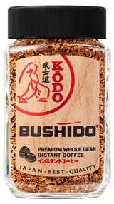 Кофе растворимый BUSHIDO Kodo с добавлением молотого Швейцария, 95 г