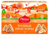 Конфеты шоколадные «Россия - Щедрая душа!» Родные просторы с арахисом и вафельной крошкой, 180 г