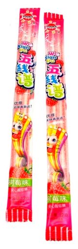 Мармелад Younka фруктовые полоски, 13 г