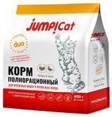 Сухой корм для кошек JUMP Cat Duo Adult со вкусом индейки и утки, 400 г
