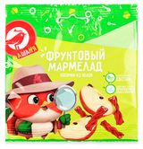 Мармелад фруктовый АШАН Красная птица Ашаня Косички из яблок, 45 г