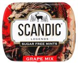 Конфеты драже Scandic без сахара со вкусом Виноградный микс, 14 г