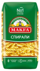 Макаронные изделия Makfa спирали, 450 г