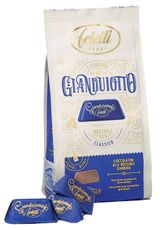 Конфеты шоколадные Feletti Classic Blue Gianduiotti с какао и фундуком Италия, 130 г