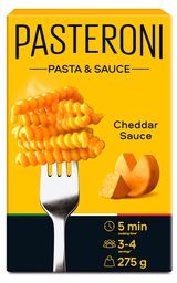 Макаронные изделия Pasteroni №124 Джирандоле с соусом чеддер, 275 г