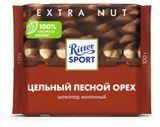 Шоколад Ritter Sport молочный с цельным лесным орехом Германия, 100 г