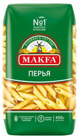 Макаронные изделия Makfa перья, 450 г