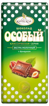 Шоколад молочный «Особый» с фундуком, 85 г