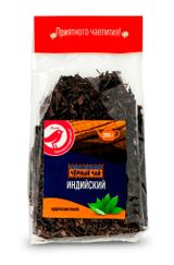 Чай черный АШАН Красная птица Индийский крупнолистовой, 200 г