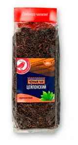 Чай черный АШАН Красная птица Цейлонский листовой, 400 г