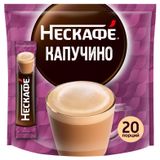 Напиток кофейный растворимый «Нескафе» Капучино, 18 г х 20 шт