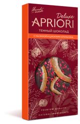 Шоколад темный «АПРИОРИ» с малиной и цукатами апельсина, 85 г