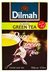 Чай зеленый листовой Dilmah Green Tea, 100 г