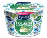 Йогурт сливочный со вкусом фисташки  Laplandia 7,1% БЗМЖ, 180 г