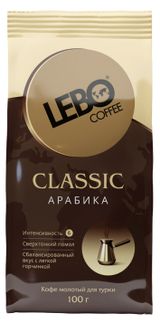 Кофе молотый Lebo Classic, 100 г