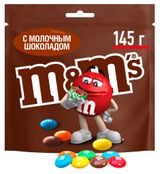 Конфеты M&M's Драже c молочным шоколадом для компании, 145 г