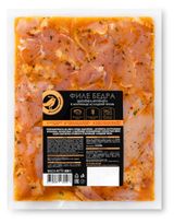 Бедро цыпленка-бройлера АШАН Золотая птица Бескостное в маринаде Сладкий чили охлажденное, 600 г