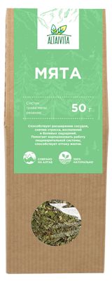 Чай травяной AltaiVita Мята, 50 г