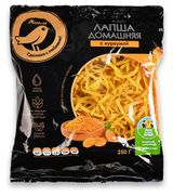 Макаронные изделия АШАН Золотая птица лапша с куркумой, 250 г