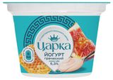 Йогурт греческий густой «Царка» инжир мед 5,3% БЗМЖ, 18О г