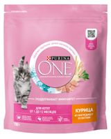 Сухой корм для котят Purina ONE с курицей, 750 г