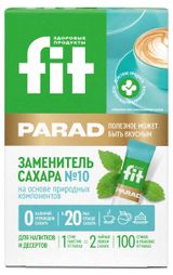 Заменитель сахара Fit Parad №10 100 шт, 50 г