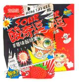 Карамель HongTaiKee кислая со вкусом клубники Китай, 20 г
