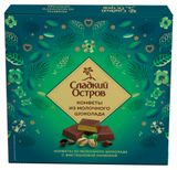 Конфеты из молочного шоколада «Сладкий остров» с фисташковой начинкой, 130 г