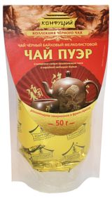 Чай черный «Конфуций» Пуэр, 50 г