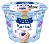 Йогурт «Свежее Завтра» сливочный черничный маффин 7%, 180 г