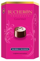 Конфеты шоколадные BUCHERON Gourmet малина с молоком, 130 г