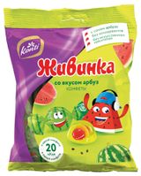 Конфеты Konti Живинка вкус арбуз, 250 г