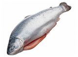 Форель охлажденная Мурманская потрошеная с головой, вес