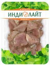 Филе грудки индейки «Индилайт» для тушения в сливочном соусе охлажденное, 600 г