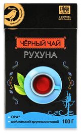 Чай черный АШАН Золотая птица Рухуна Шри-Ланка, 100 г