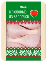 Голень цыпленка-бройлера Ашан красная птица с любовью из Беларуси охлажденная, 750 г